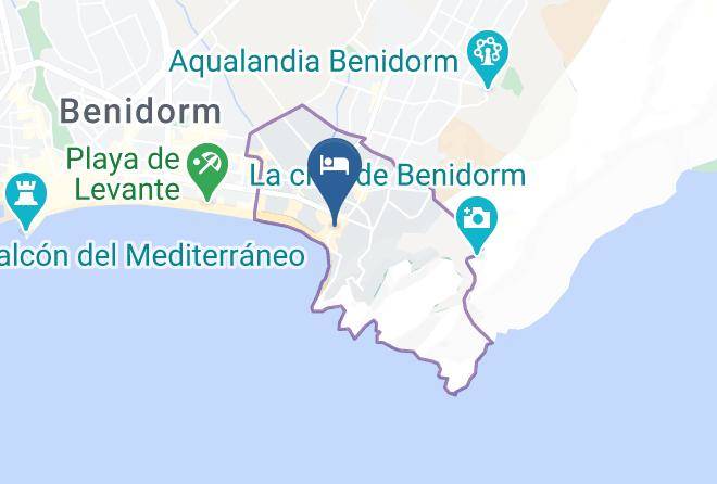 Alicante - Edificio El Rincon Maps