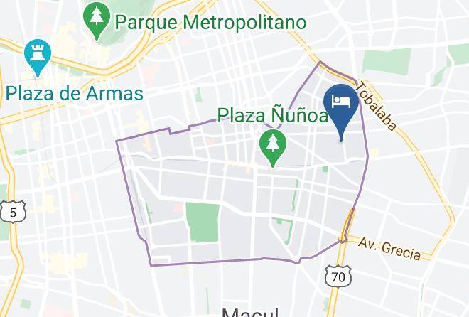 Edificio Estrella Solitaria Nunoa Map