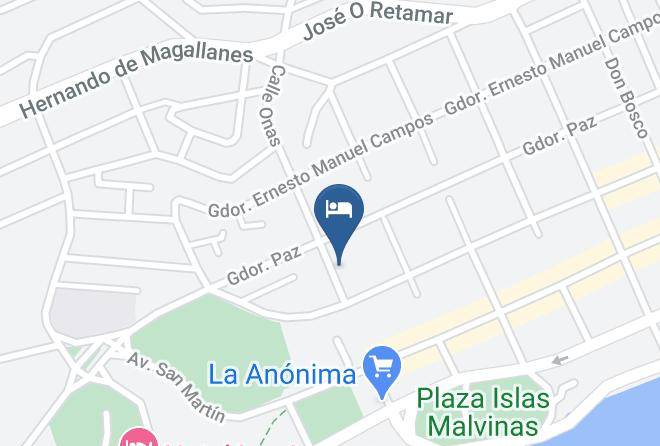 Ushuaia - Edificio Josefina Maps