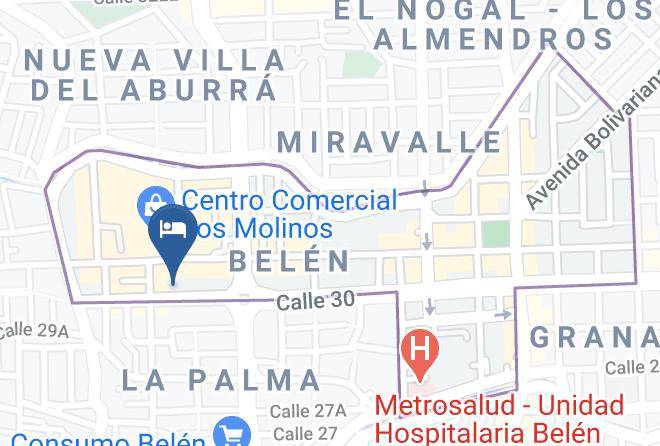 Medellin - Edificio Oficinas Los Molinos Maps