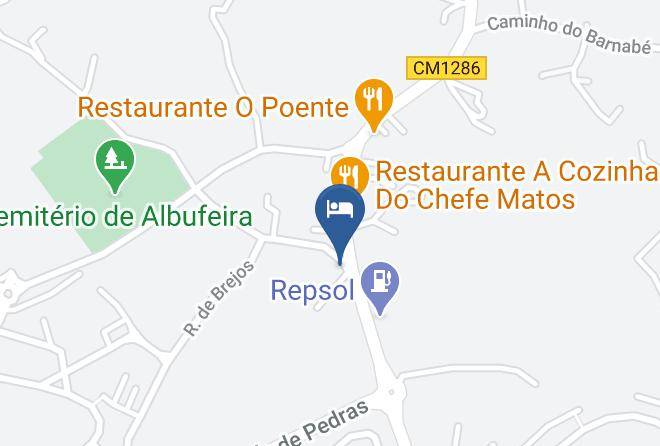 Albufeira - Edificio Palmeiras Maps