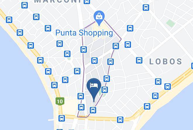 Punta Del Este - Edificio Panorama Maps