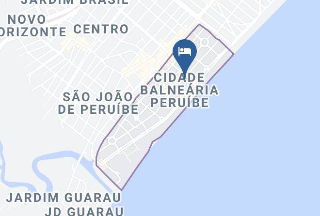 Peruibe - Edificio Parana Maps