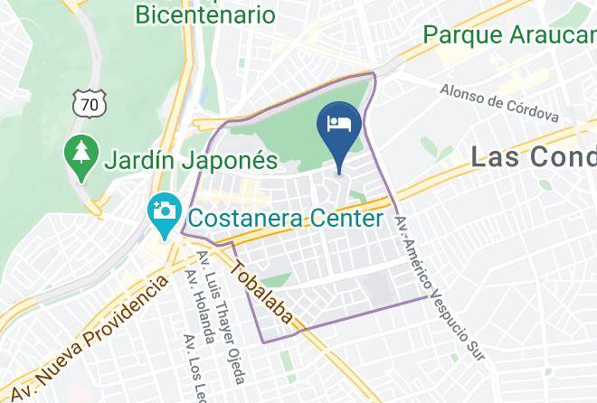 Santiago - Edificio Parque Alsacia El Golf Maps
