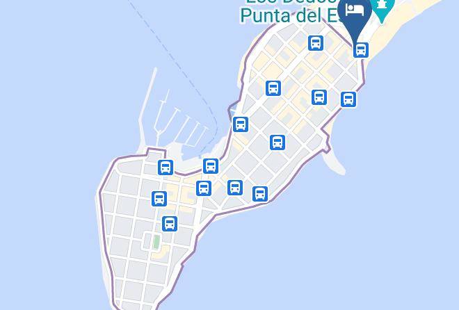 Punta Del Este - Edificio Punta Del Este Maps