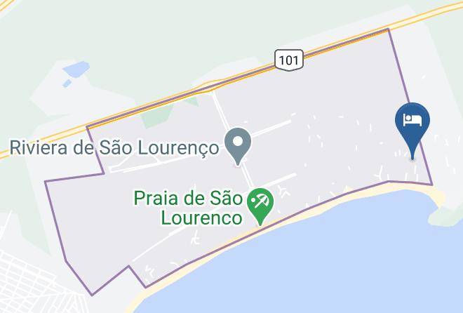 Bertioga - Edificio Rio Araguaia Riviera De Sao Lourenco Maps