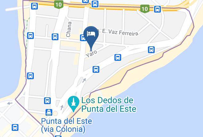Punta Del Este - Edificio Torre Del Triangulo Maps