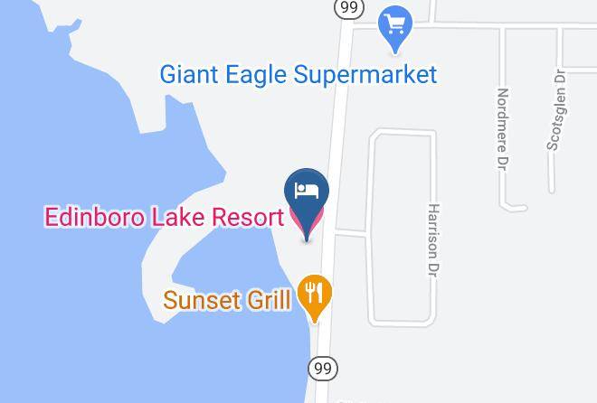 Erie - Edinboro Lake Resort Maps