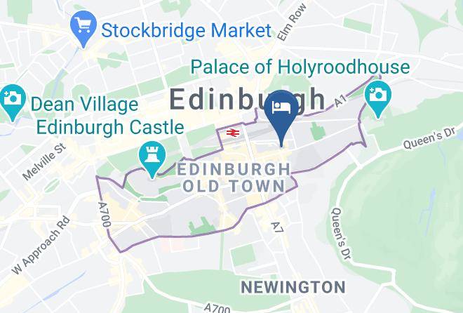 Edinburgh City - Edinburgh Art Apartments Maps