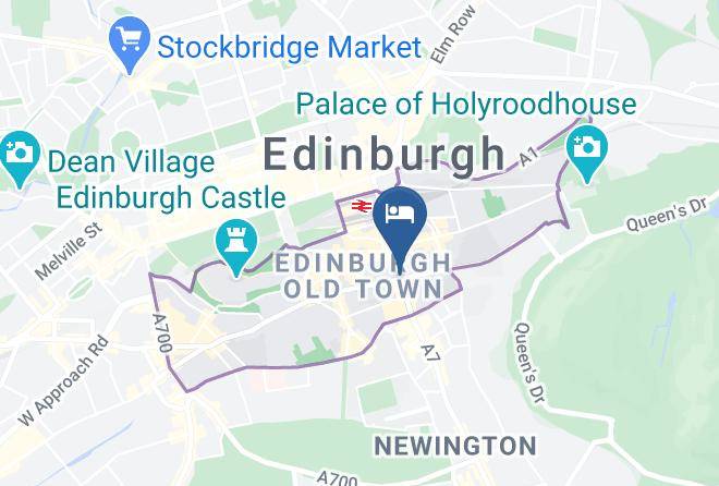 Edinburgh City - Mono Suites Old Town Maps