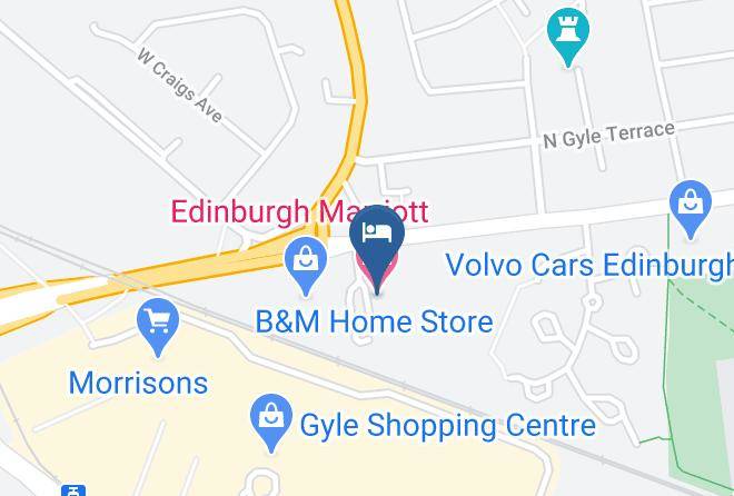 Edinburgh City - Edinburgh Marriott Hotel Maps