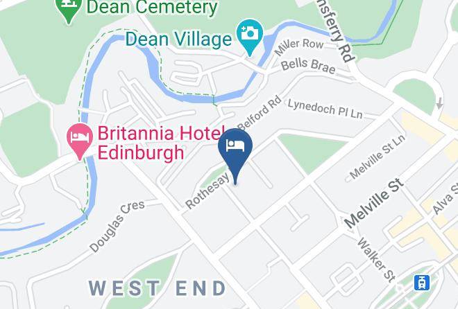 Edinburgh City - Edinburgh Thistle Hotel Maps