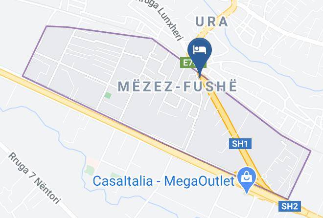 Tirana - Edisem Hotel Maps