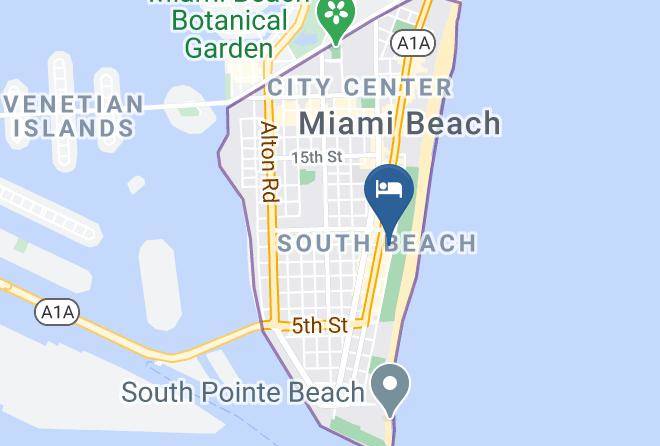 Miami Dade - Edison Hotel Maps