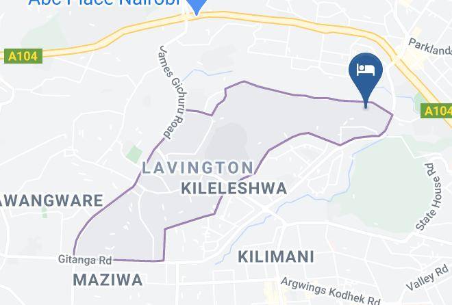 Nairobi - Edmor Residences Riverside Maps