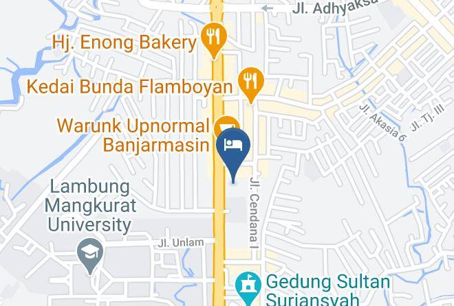 Banjarmasin - Edotel Syariah Maps