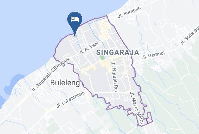Buleleng Regency - Edotel Undiksha Maps