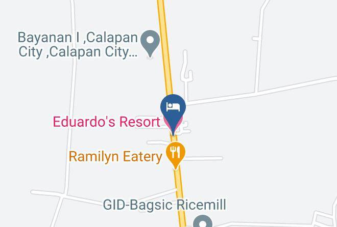 Oriental Mindoro - Eduardo's Resort Maps