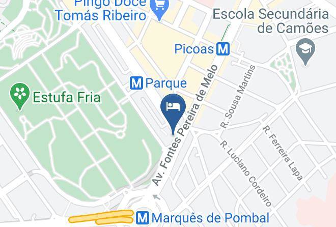Ibis Styles Lisboa Centro Marques De Pombal Map