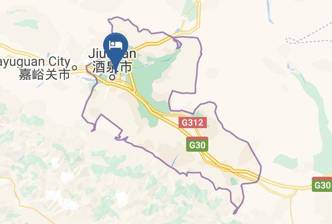 Jiuquan - Education Hotel Maps