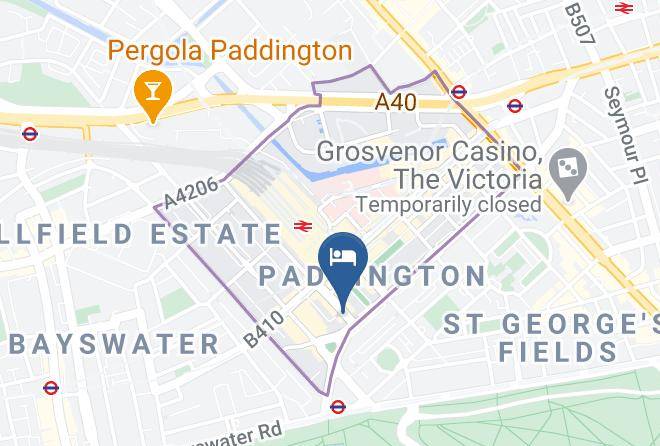 London - Edward Hotel London Maps