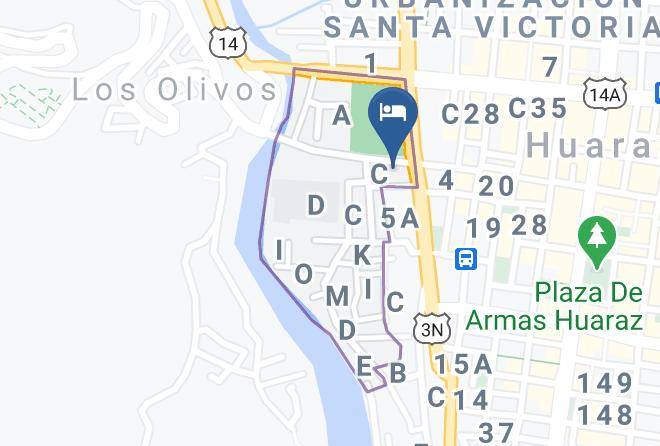Huaraz - Edward's Inn Maps