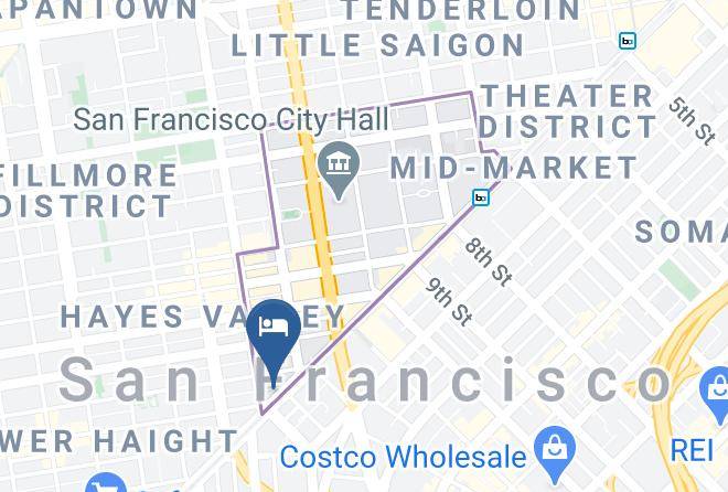 San Francisco - Edwardian Hotel Maps