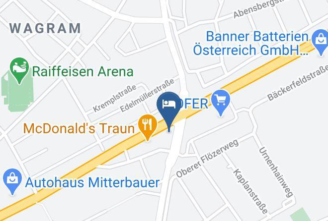 Linz Land - Eee Hotel Traun Maps