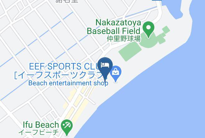 Kumejima Townshimajiri District - Eef Beach Hotel Maps
