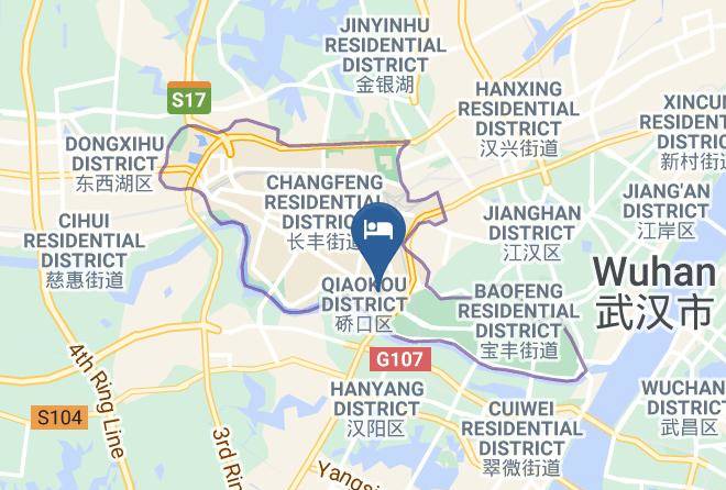 Wuhan - Eesir Hotel Zongguan Wuhan Maps