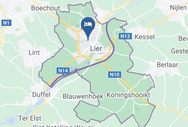Antwerp - Eetcafe En B&b Handelshof Maps