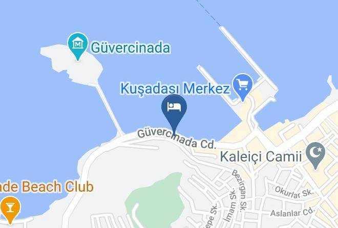 Kusadasi - Efe Boutique Hotel Maps
