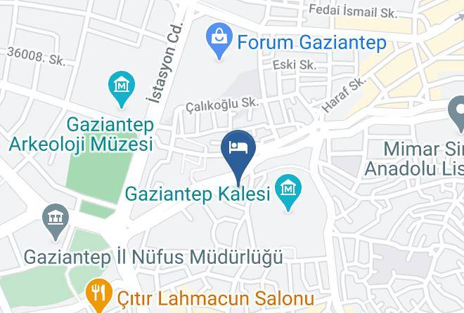 Sahinbey - Efebey Konagi Butik Otel Maps