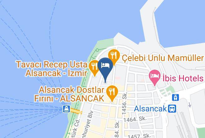 Konak - Efecan Otel Maps
