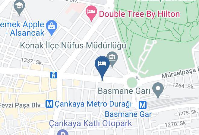 Konak - Efehan Hotel Maps