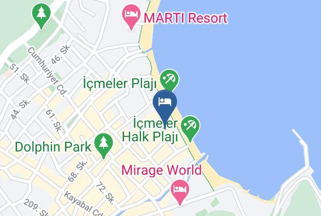 Marmaris - Efendi Hotel Maps
