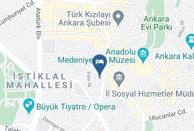 Efes Otel Map