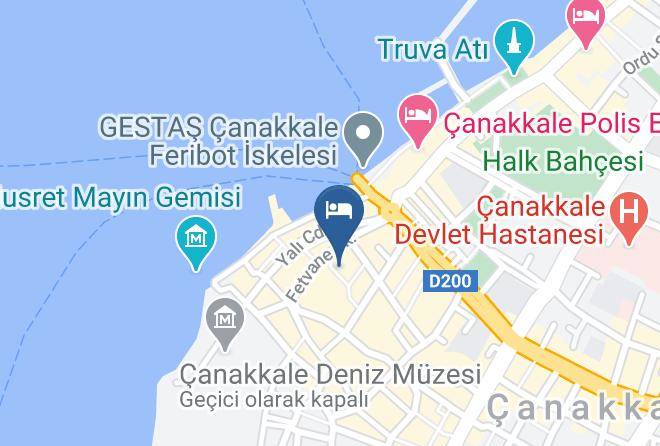 Canakkale Kemalpasa - Efes Otel Maps