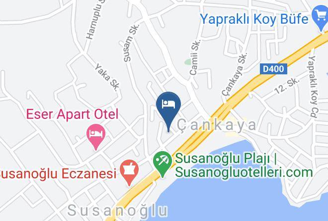Silifke - Efes Otel Maps