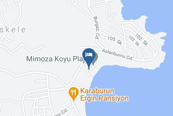 Karaburun - Efes Pansiyon Karaburun Maps
