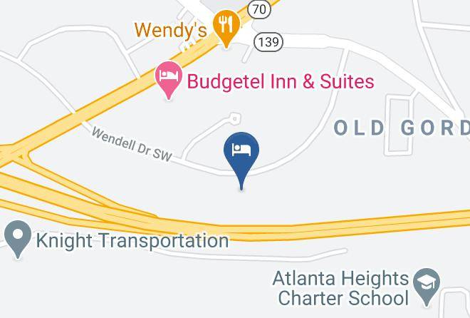 Efficiency Lodge Inc Map