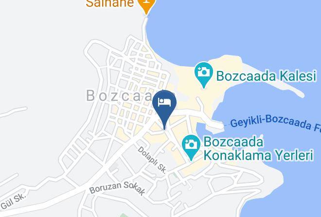 Bozcaada - Efharisto Hotel Maps