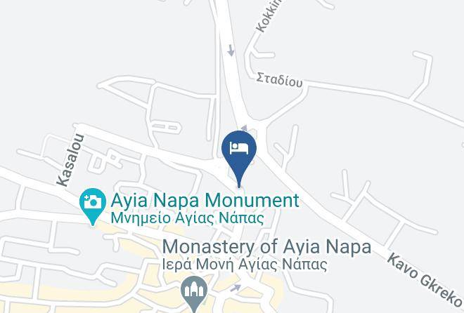 Cyprus - Efi Hotel Apts Maps