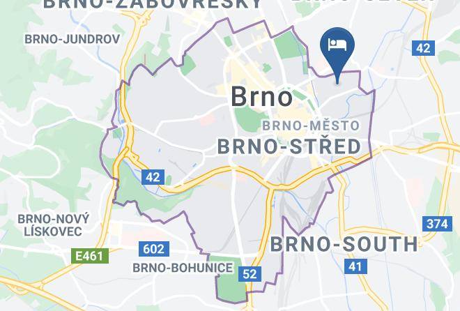 Brno - Efi Hotel Maps