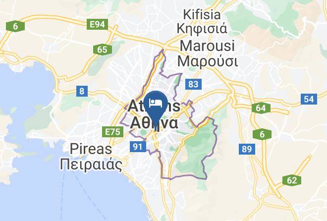 Central Athens - Efi Studio Maps