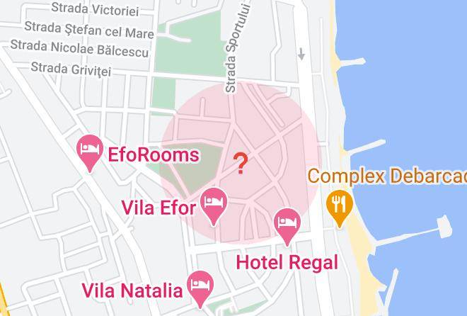 Eforie - Eforie Nord Vila Verde Maps