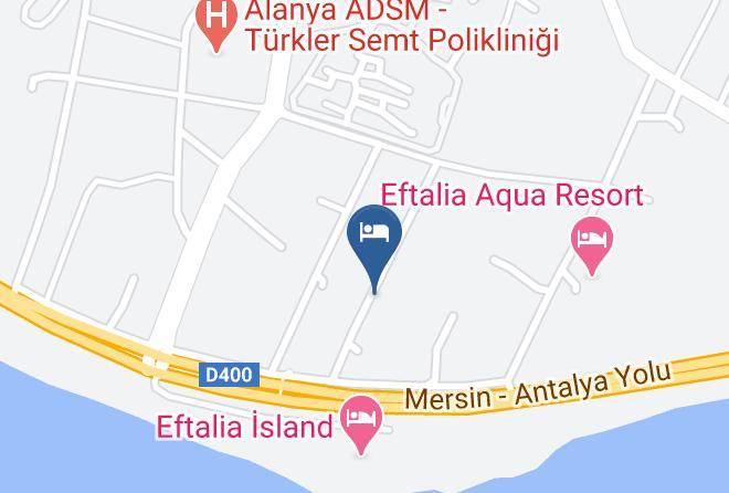 Alanya - Eftalia Marin Resort Maps