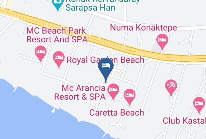 Konakli - Xeno Eftalia Resort Hotel Maps