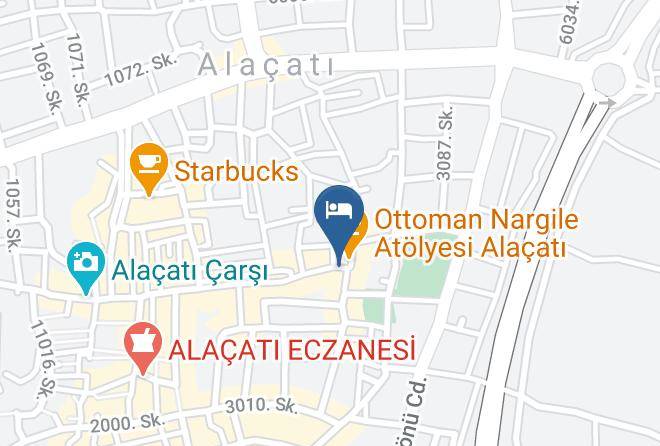Cesme - Eftalya 128a Hotel & Restaurant Maps
