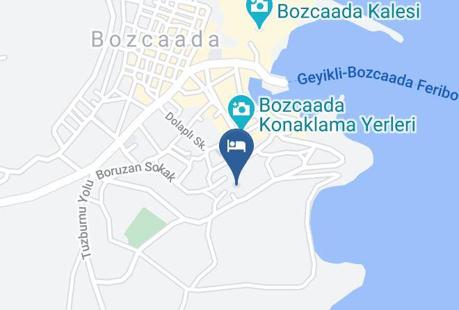 Bozcaada - Eftelya Otel Maps
